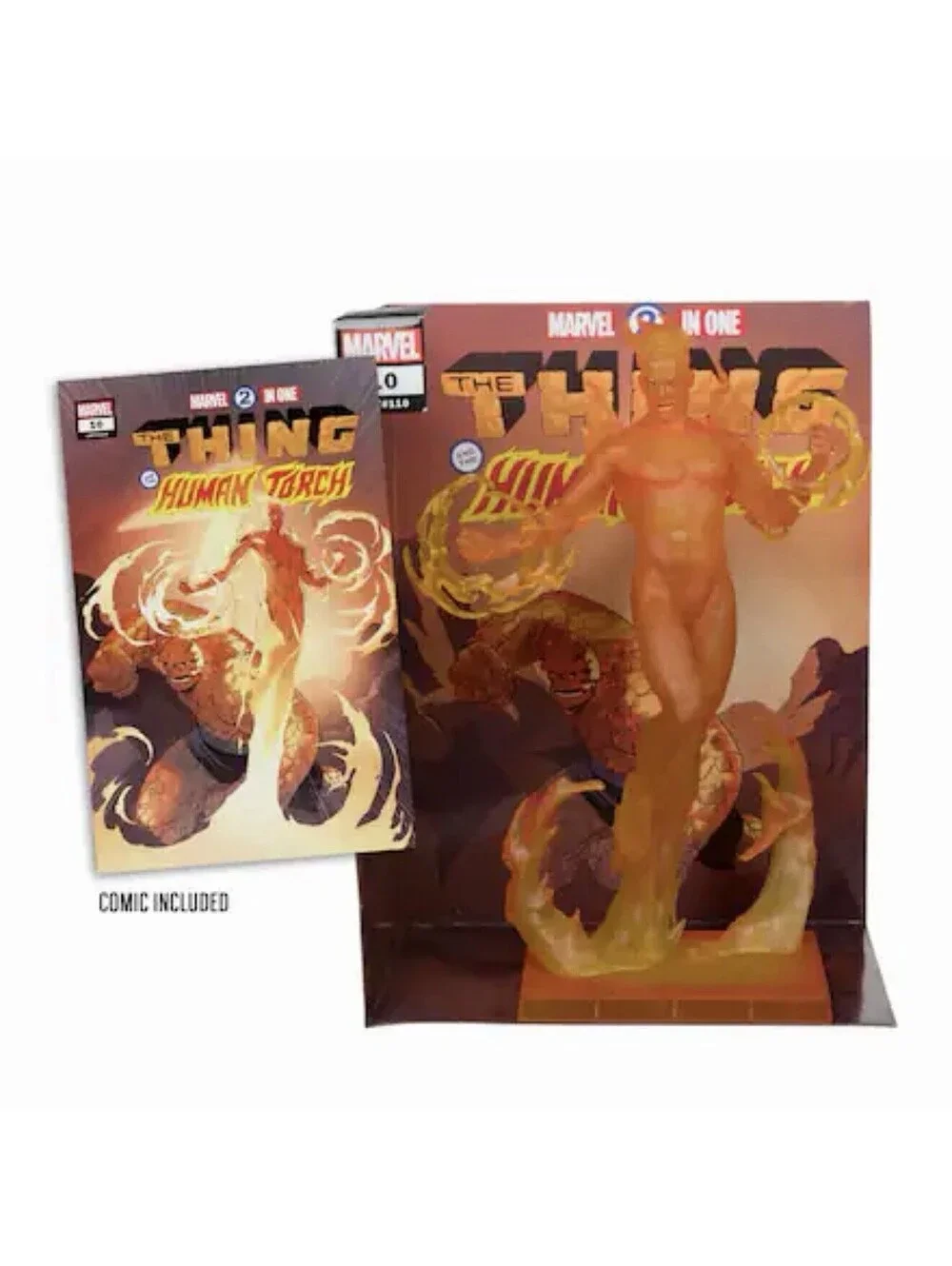 🔥NIB! Mcfarlane MARVEL PVC Human Torch 1/6 Scale Statue Collectors Series 🔥